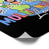 Proud To Teach Multilingual Learners Back To Schoo ポスター (角)