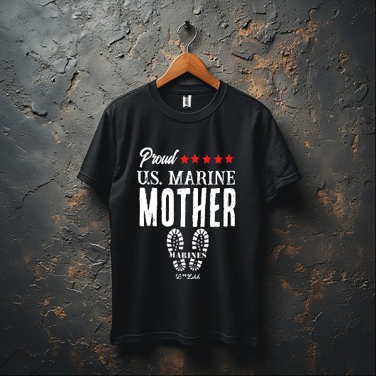 Proud U.S. Marine Customized Military T-Shirt Tシャツ