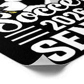 Proud Uncle Of A Soccer Senior 2026 Graduation  ポスター (角)