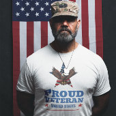 Proud Veteran Eagle  Tシャツ