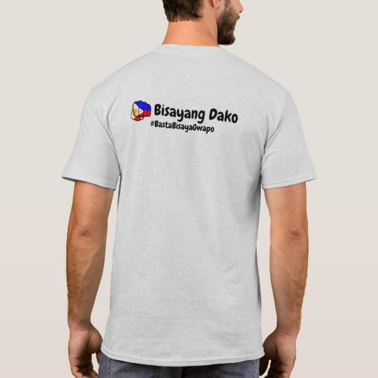 #ProudBisaya Tシャツ (裏面)