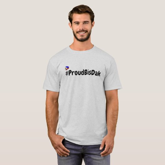 #ProudBisaya Tシャツ (正面フル)