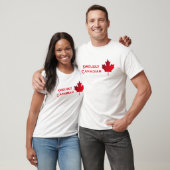 Proudly Canadian. Maple Leaf. T-Shirt Tシャツ (ユニセックス)