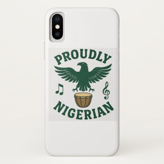 Proudly Nigerian Case – Bold. Strong. Unapologetic Case-Mate iPhoneケース (裏面)