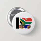 Proudly South African - For real South Africans! 缶バッジ (正面&裏面)