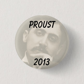 Proustのバッジを読むことの年 缶バッジ