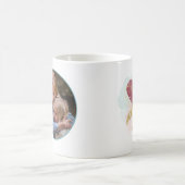 Prov 17:17ハート – 友人が写真を愛する コーヒーマグカップ (中央)