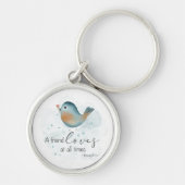 Prov 17:17 – 友人が常に愛する キーホルダー (正面)