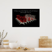 Prov 3:6:あなたがたは、彼を認めてくれる ポスター (キッチン)