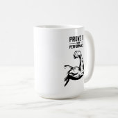 Prove It Minimalist Typography T-Shirt - Bold Acco コーヒーマグカップ (正面右)