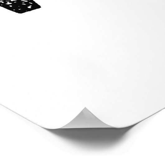 Prove Me Wrong Poster | Motivational Minimalist  ポスター (角)