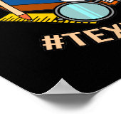 Prove Text Evidence English Language Teacher ポスター (角)