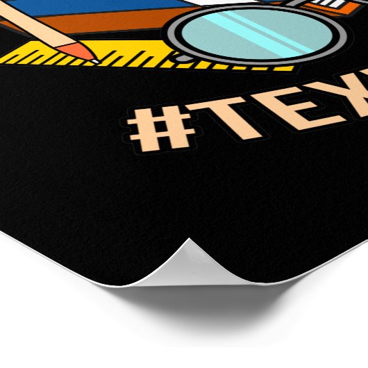 Prove Text Evidence English Language Teacher ポスター (角)