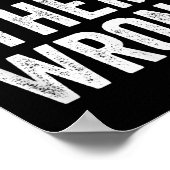 Prove Them Wrong Football Motivational Sitive Mind ポスター (角)