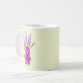 Provence avec cigale et lavande sur tasse à café. コーヒーマグカップ (正面左)