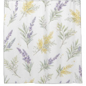 Provence Botanical シャワーカーテン (正面)