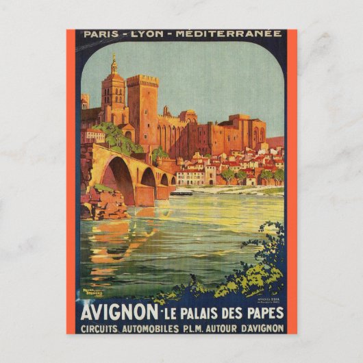 Provence France Postcard  ポストカード (正面)