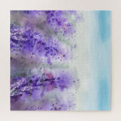 Provence Lavender:ヴィンテージ水彩場 ジグソーパズル (横)