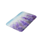 Provence Lavender:ヴィンテージ水彩場 バスマット (アングル)