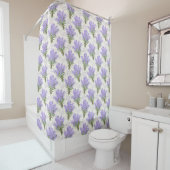 Provence Lavender Bunches Shower Curtain シャワーカーテン (インサイチュ)