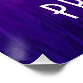 Provence Lavender Fields Travel Poster ポスター (コーナー)