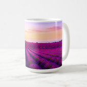 Provence Lavender Serenity コーヒーマグカップ (正面右)