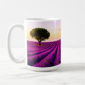 Provence Lavender Serenity コーヒーマグカップ (左)
