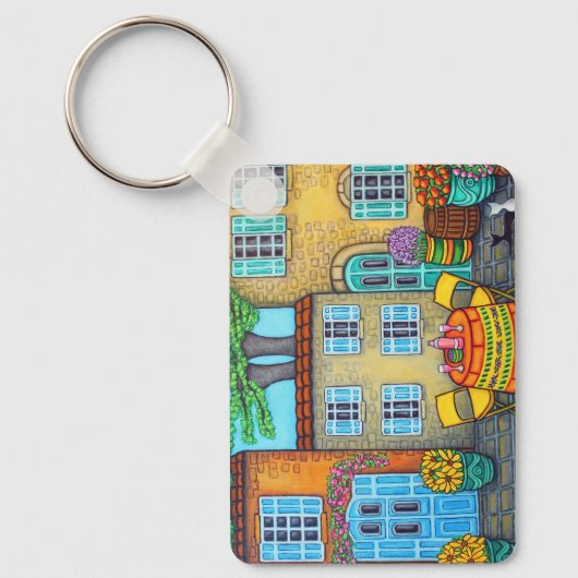 Provence Memories Key Chain by Lisa Lorenz キーホルダー (正面)