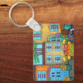 Provence Memories Key Chain by Lisa Lorenz キーホルダー (正面)