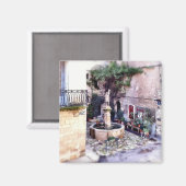 Provence village: Forcalquier マグネット (正面/裏面)