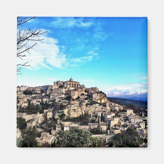 Provence village: Gordes マグネット (正面)