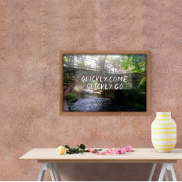 Proverbポスタ来ームを素早く移動 ポスター