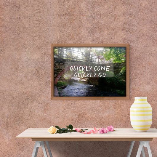 Proverbポスタ来ームを素早く移動 ポスター