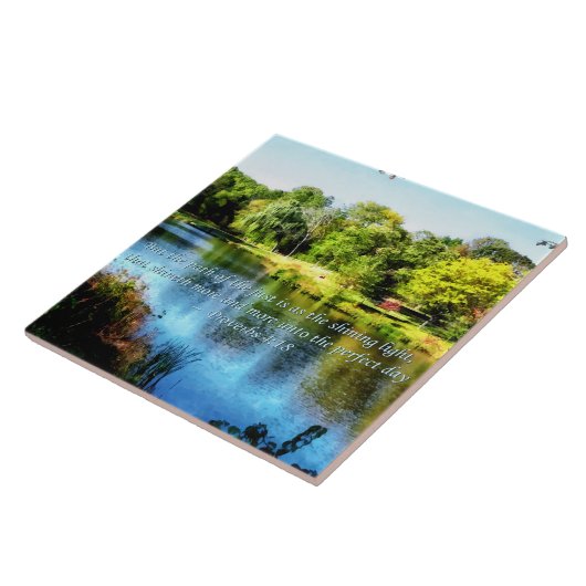 Proverb 4:18 Path of the Just タイル (側面)