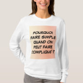 Proverbes Shadocks Tシャツ (正面)