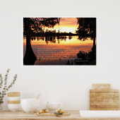 Proverbios 3: 13-18コンアルボレス ポスター (キッチン)