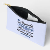 Proverbs 12:25 Bible Verse – Kind Word Art アクセサリーポーチ (見開き)