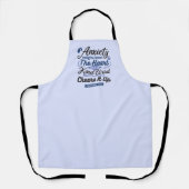 Proverbs 12:25 Bible Verse – Kind Word Art エプロン (正面)