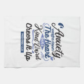 Proverbs 12:25 Bible Verse – Kind Word Art キッチンタオル (横)