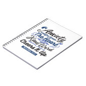 Proverbs 12:25 Bible Verse – Kind Word Art ノートブック (左側)