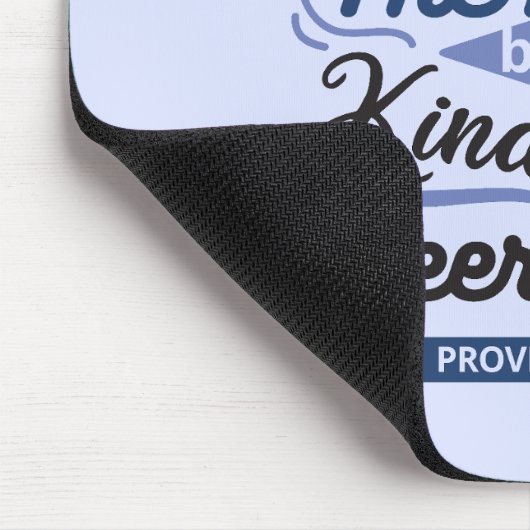 Proverbs 12:25 Bible Verse – Kind Word Art マウスパッド (コーナー)