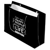 Proverbs 15:15のキリスト教の励ましの引用句 ラージペーパーバッグ (正面アングル)