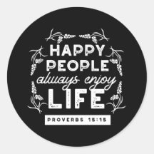 Proverbs 15:15のクリスチャンに励ましの言葉