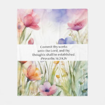Proverbs 16:3 KJV あなたの仕事を主にお委ねください 聖句