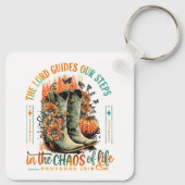 Proverbs 16:9 キーホルダー (裏面)