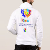 Proverbs 18:10 LK Hoodie – Strength in Style パーカ (裏面)