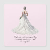 Proverbs 18:22 Wedding Greeting Card (正面)