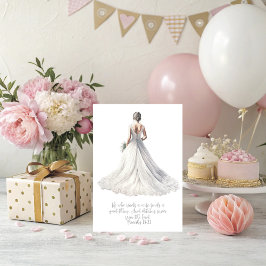 Proverbs 18:22 Wedding Greeting Card カード
