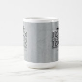 Proverbs 27:17 Iron Sharpens Iron Mug, Gift Cup コーヒーマグカップ (中央)