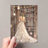 Proverbs 31:10 Bridal Shower Invitation アクリル招待状 (インサイチュ (ポータブル))